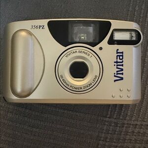 Vivitar Series 1 film camera 356PZ. Power Zoom Lens